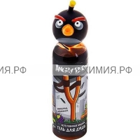 Angry Birds Гель для душа Естественная защита Черная птица 200 мл *3*24