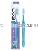 EXXE Зубная щетка Luxury Фтор отбеливающая мягкая *12*24
