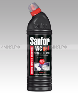 Санфор WS Гель BLACK для чистки и дезинфекции 750гр. *5*15