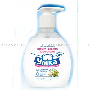Умка Жидкое крем-мыло детское гипоаллергенное 300мл *6*24