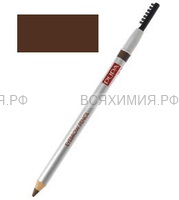 ПУПА Карандаш для бровей 'Eyebrov Pensil' 02 темно-коричневый