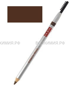 ПУПА Карандаш для бровей 'Eyebrov Pensil' 02 темно-коричневый