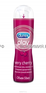 DUREX Play Very Cherry (вишня) Интимная гель-смазка 50мл *1*