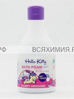Hello Kitty Пена для купания Candy Unicorn с экстрактом 7 трав 250 мл *3*24