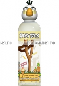Angry Birds Шампунь-бальзам 2 в 1 Белая птица 200мл *3*24
