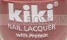 КИКИ Лак для ногтей SILVER с протеином 138 коричнево-лиловый