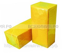 Салфетки бумажные однослойные 33х33 BigPack 300 листов желтые (9 БикПаков в упаковке)