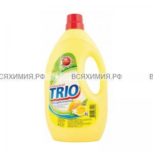 Керасис TRIO Средство для мытья посуды Антибактериальное Лимон 1000мл *1*12