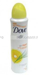 ДАВ дезодорант -спрей Заряд энергии 150 мл. (желтый) *6*