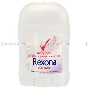 Рексона 20гр дезодорант-стик Биоритм 6*12*/504