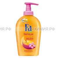 Жидкое крем - мыло ФА Sensual & Oil Цветок Тиаре 250мл. *6*12