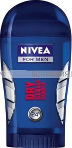 Нивея 82893 мужской дезодорант-СТИК Dry 40 мл 6 *18 21*11