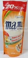 Mama Lemon ЗАПАСКА концентрированый гель для посуды и детских принадлежностей АНТИБАК 600мл 6*24