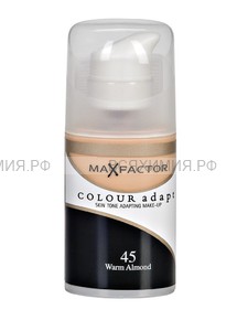 Макс Фактор тональный крем COLOUR adapt 45 Теплый миндаль