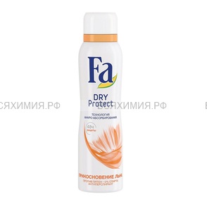 ФА 150мл спрей Dry Protect Прикосновение льна 150 мл *6*12