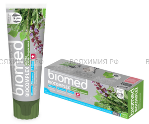 Зубная паста СПЛАТ БиоМед Биокомплекс (Травы) 100мл *6