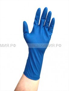 Gloves перчатки латексные ПОВЫШЕННОЙ прочтности S 50шт (25пар) в кор. 1*10