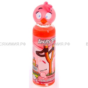 Angry Birds Гель для душа Нежный уход (розовая птица) 6*