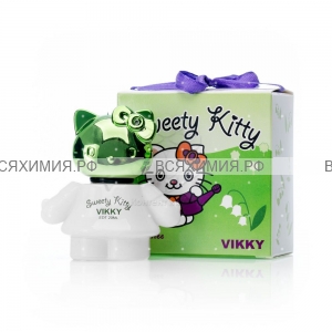 Sweety Kitty Туалетная Вода для ДЕТЕЙ Vikky 20мл *6*24 (зелен.)