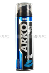 Арко Гель для бритья COOL (Освежающий) 200мл *6*24