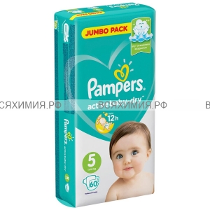 Памперс Active Baby юниор (11-16) 60шт. *1*3