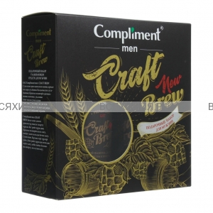 Набор Compliment CRAFT BREW (Пивной шампунь 320 мл + Хмельное очищающее средство для лица и тела 320 мл) *8*