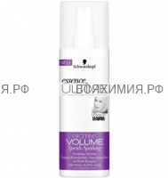 essence ULTIME BIOTIN+ VOLUME спрей-кондиционер для лишенных объема и тонких волос 250мл. 3*12