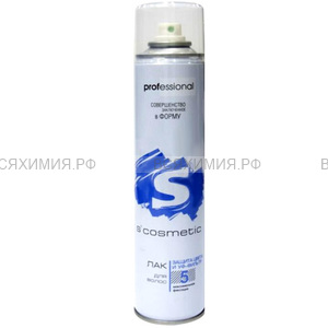 Лак S'cosmetic Защита цвета и УФ-фильтр 300 мл. 6*12