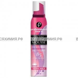 Prof Touch МУСС для волос B5& Silk protein Э.Ф 150 мл. *12*
