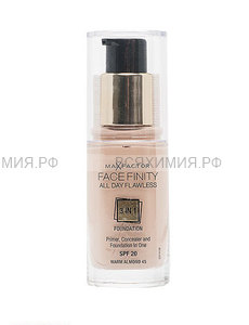 Max Factor Тональная Основа Facefinity All Day Flawless 3-in-1 45 тон warm almond
